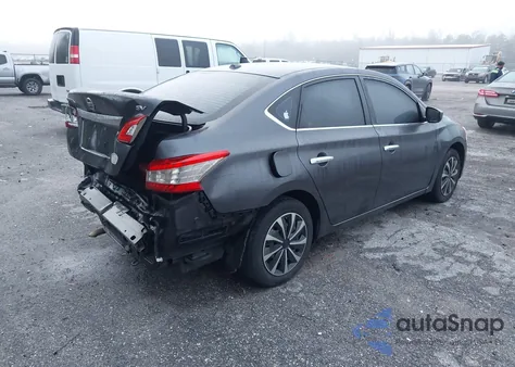 2015 Nissan Sentra Fe+ S/S/Sl/Sr/Sv из США, поврежденный, VIN 3N1AB7AP9FL657218